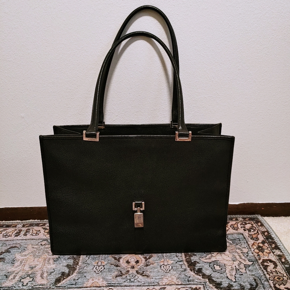 Gucci leather vintage Jackie tote